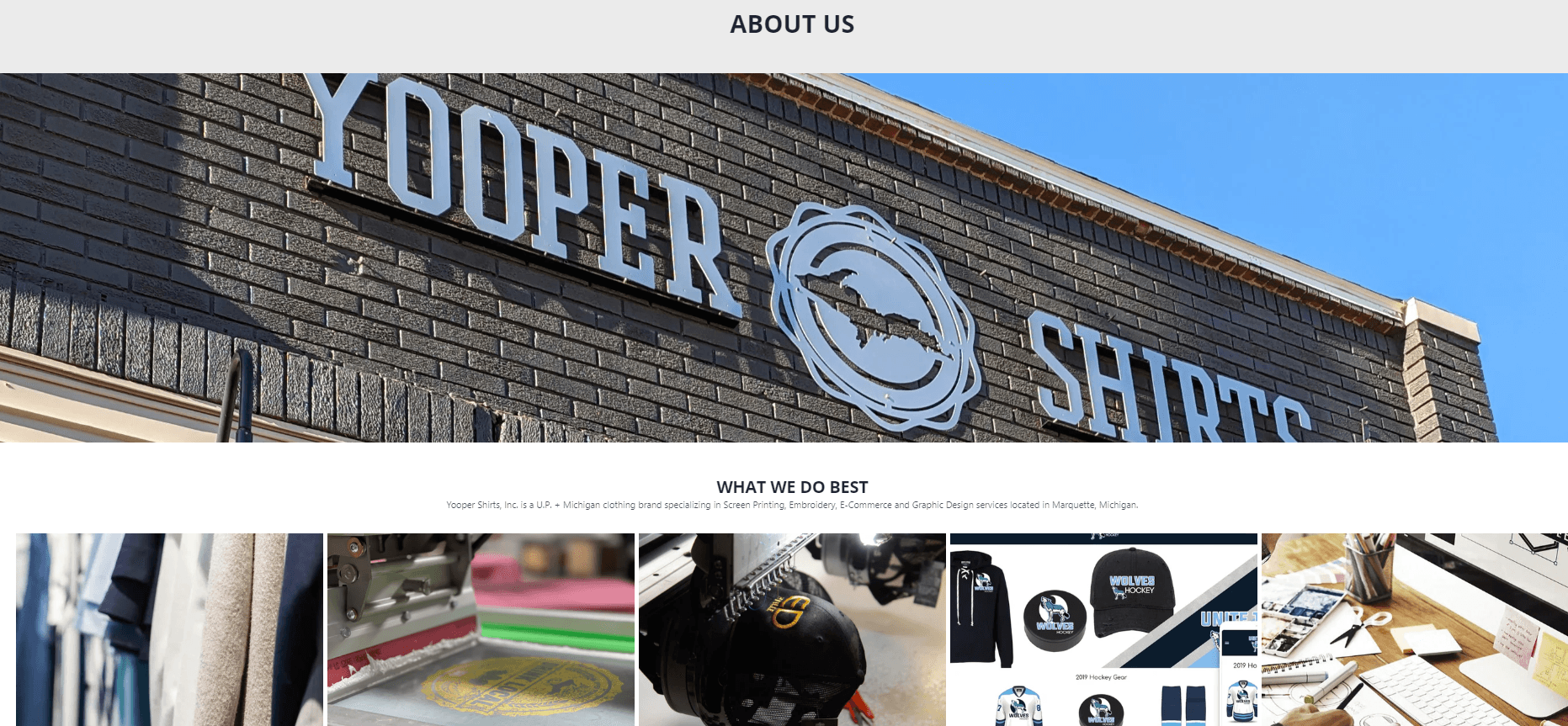 Yooper Shirt Project